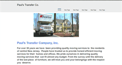 Desktop Screenshot of paulstransfer.com